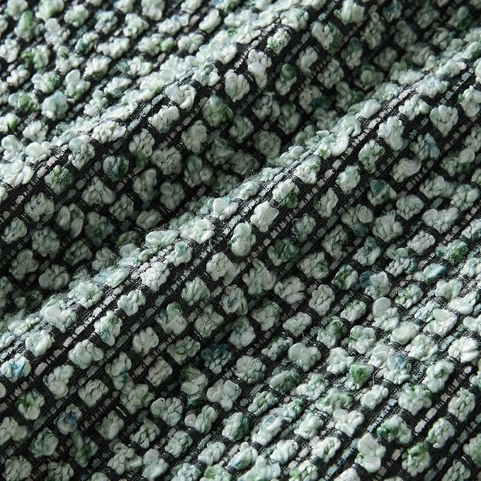 Allorry Soft Wool Decorative Throw Pillow Covers 22x22 Green SY011D22 | Cozy Soft Touch,Neutral Textured Boho Cushion Covers for Modern Farmhouse Sofa Bedroom Living Room Decor