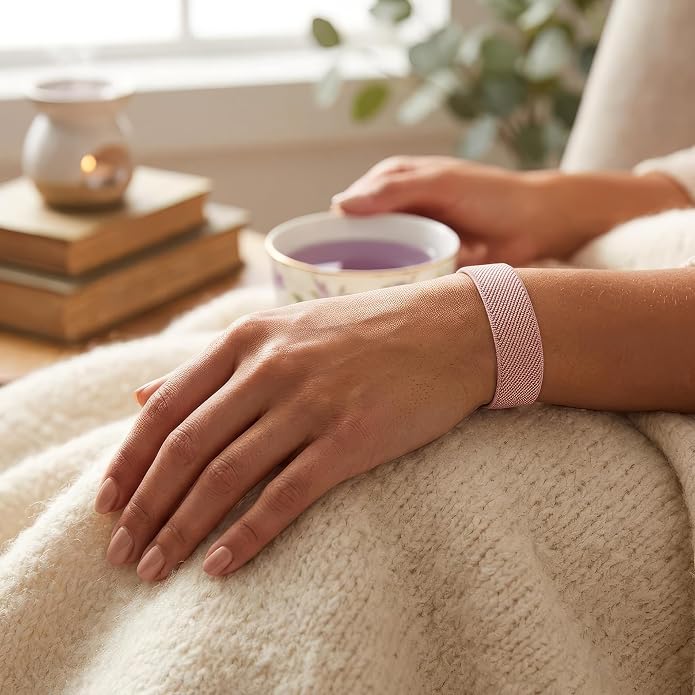 Menopause Relief Wristband for Hot Flashes & Night Sweats – Perimenopause Stress & Mood Support – Natural Hormonal Balance Aid