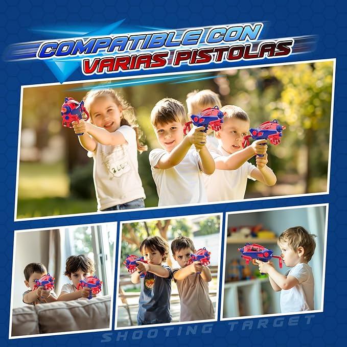 Shooting Toys for 3-12 Year Old Boys,Shooting Targets Age 4-6 6-8 Outdoor Games Garden Toys Family Fun for Birthday Halloween Christmas Easter Gifts for Boys Girls