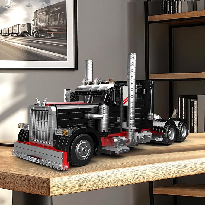 Mould King 10037 Heavy-Duty Tow Truck Building Toy Set, MOC Road Trailers Building Toys, Technology Wreckers Toy for Adult 14+ (1,797 Pieces)