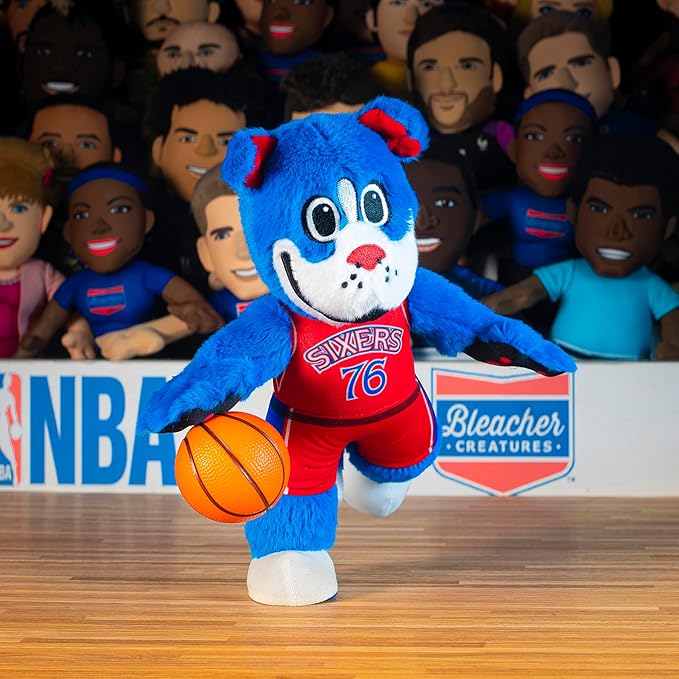 Bleacher Creatures NBA Unisex NBA 10-inch Mascot Plush Doll