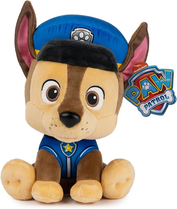 GUND PAW Patrol Chase in Signature Police Officer Uniform For Ages 1 and Up, 9" (Styles May Vary)