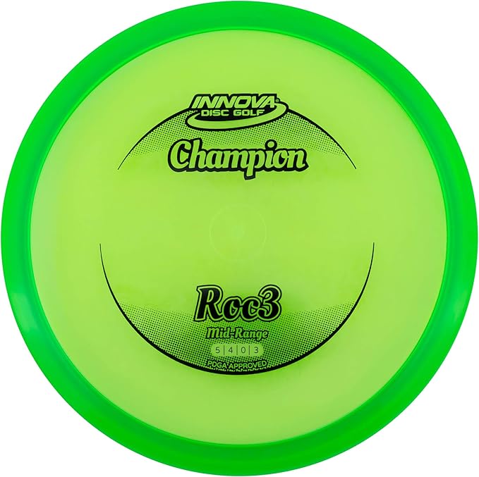 Innova Disc Golf Champion Material ROC 3 Golf Disc, 170-174gm, Orange