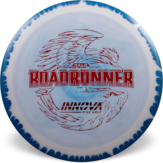 Innova Halo Star Roadrunner Disc Golf Distance Driver – Understable Disc Golf Driver Reliable and Straight Disc Golf Driver (Colors Will Very)