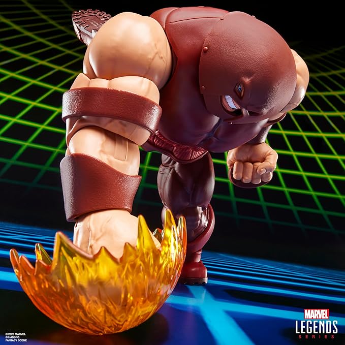 Marvel Legends Series Gamerverse Marvel's Juggernaut, Retro Video Game-Inspired Collectible 6-Inch Scale Action Figure