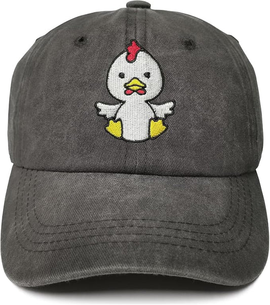 Embroidered Animal Baseball Hats for Boy and Girl
