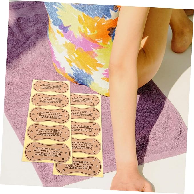 Ipetboom 100pcs Panty Liner Stickers for Swimsuits Leakproof Decals for Swimwear Easy to Use Comfortable Protection for Bikini and Underpants Reliable Leak Prevention