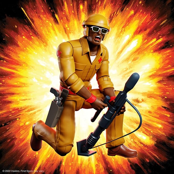 Super7 ULTIMATES! G.I. Joe Doc - 7" G.I. Joe Action Figure with Accessories Classic Cartoon Collectibles and Retro Toys