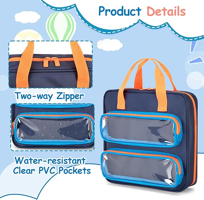 GRAOSO Carrying Case Compatible with Little Tikes Story Dream Machine Books, Hold Up to 8 Characters and 24 Books, Toy Storage Bag for Storybook, Character Collection