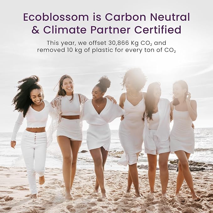 EcoBlossom Reusable Menstrual Cup Set - The Most Reliable Medical Grade Silicone Period Cups - Comfortably use for 12 Hours (2 Small Cups)