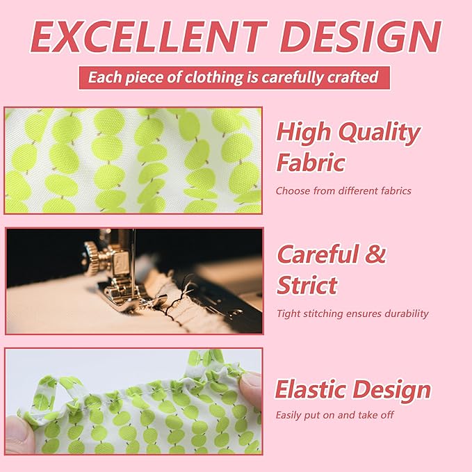 17cm Clothes Set - Hairpin & Dress Set for 17cm Accessories Suit,Stylish Adorable Dolls Clothes Accessories,Cute Clothes for Dress up Unique Style (NO Doll)