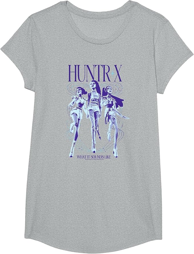 Kpop Demon Hunters Halloween Huntrix What It Sounds Like T-Shirt