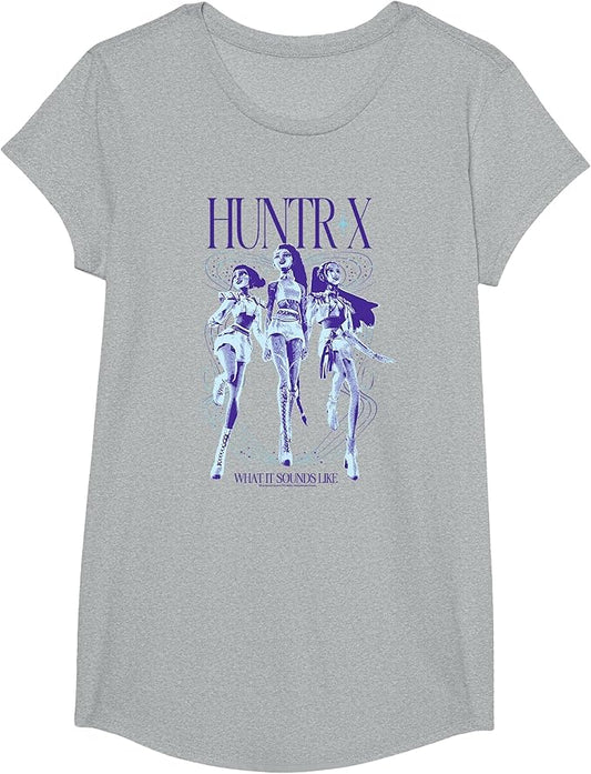 Kpop Demon Hunters Halloween Huntrix What It Sounds Like T-Shirt