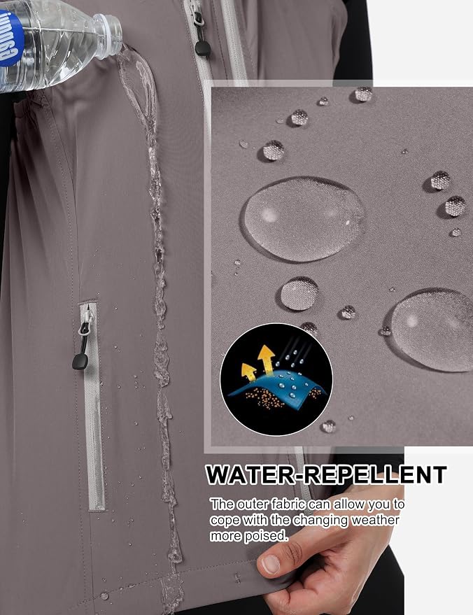 Little Donkey Andy Women's Lightweight Quick Dry Vest Windproof Summer Vest | Stretch Quick Dry Material, Windproof Breathable Vest, Cooling Effect Summer Outerwear, Running Cycling Golf Tennis Hiking