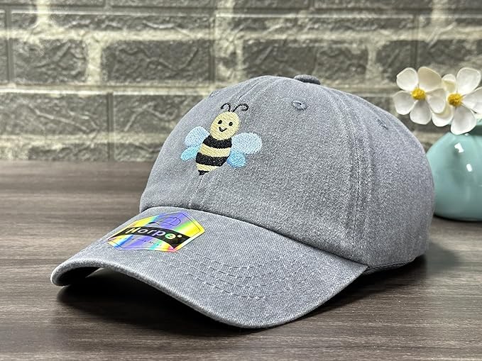 Embroidered Baseball Cap for Toddler Kids