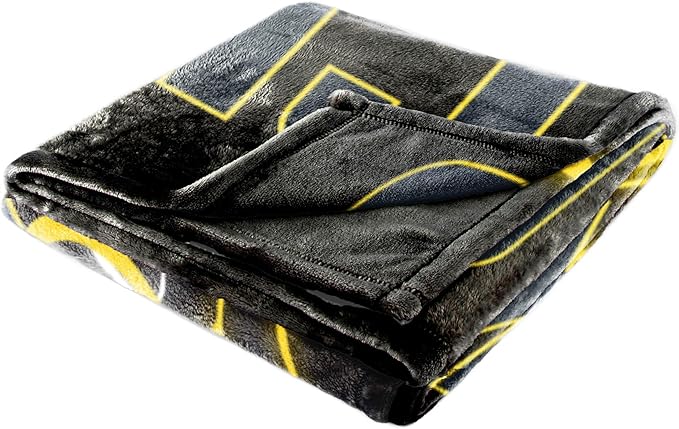 Jay Franco Kids Plush Throw Blanket – Soft & Cozy Fleece Throw for Bedroom & Couch Décor, Official Licensed Product, Multi - Marvel Rivals Clock & Dagger, 60x90 - Large Blanket