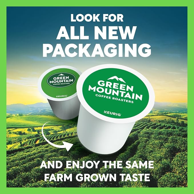 Green Mountain Coffee Roasters Hazelnut Keurig Single-Serve K-Cup pods, Light Roast Coffee, 72 Count