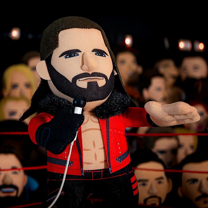 Bleacher Creatures WWE Seth Rollins 10" Plush Figure- A Wrestling Superstar for Play