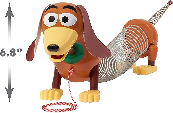 Disney•Pixar's Toy Story Slinky Dog Pull Toy, Walking Spring Toy for Boys and Girls, Kids Toys for Ages 18 Month by Just Play