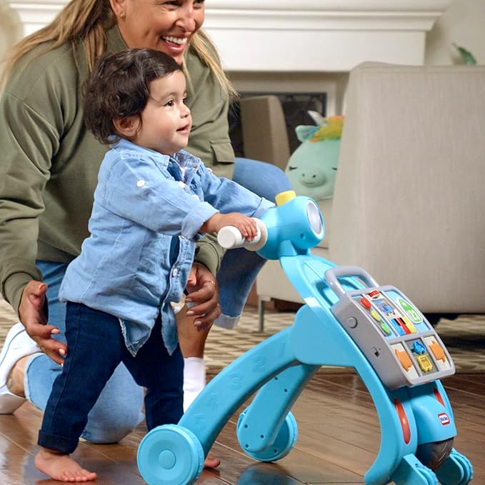 Little Tikes Learn & Play Learning Lane Activity Walker, Sit-to Stand, Walking, Sounds, Learning, Sound Effects, Gift & Travel Toy for Babies Infants Toddlers Girls Boys 9+ Months