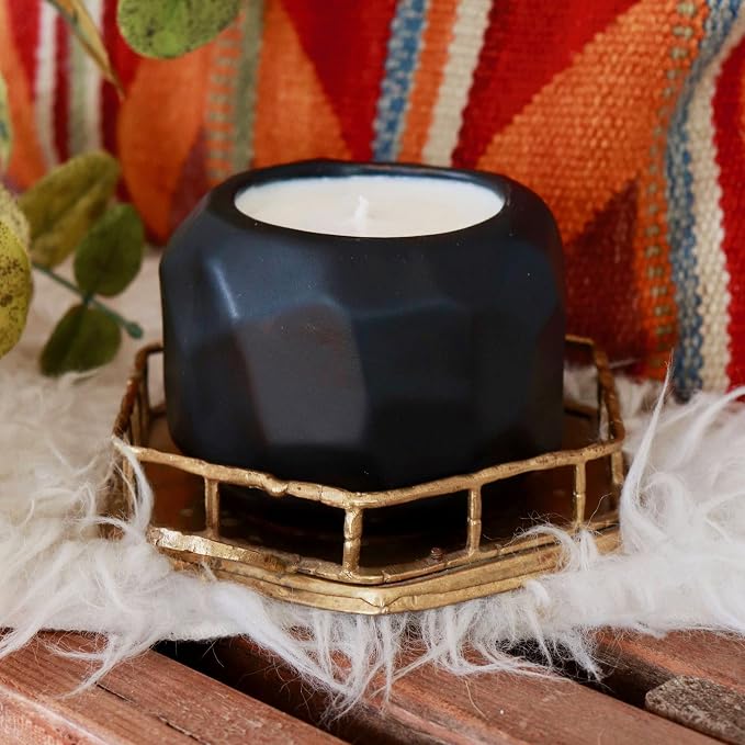Hyggelight - The Growing Candle, Chai Scented, 13oz Ceramic Pot, Aromatherapy Candles for Home, 100% Soy, Emma