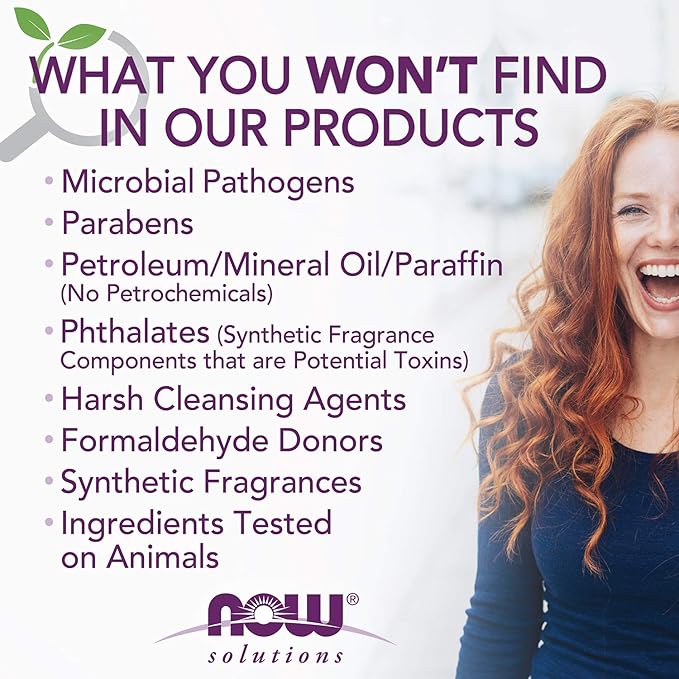 NOW Foods Solutions, Shea Nut Oil, Multi-Purpose Intense Moisturizing Oil for Skin, Scalp and Hair, 4-Ounce