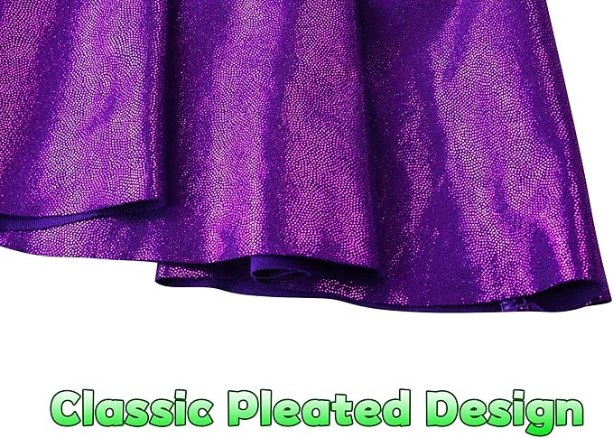 Gnainach Girls Skorts High Waist Athletic Skirts with Shorts Stretchy Activewear for Teens Kids Performance Tennis