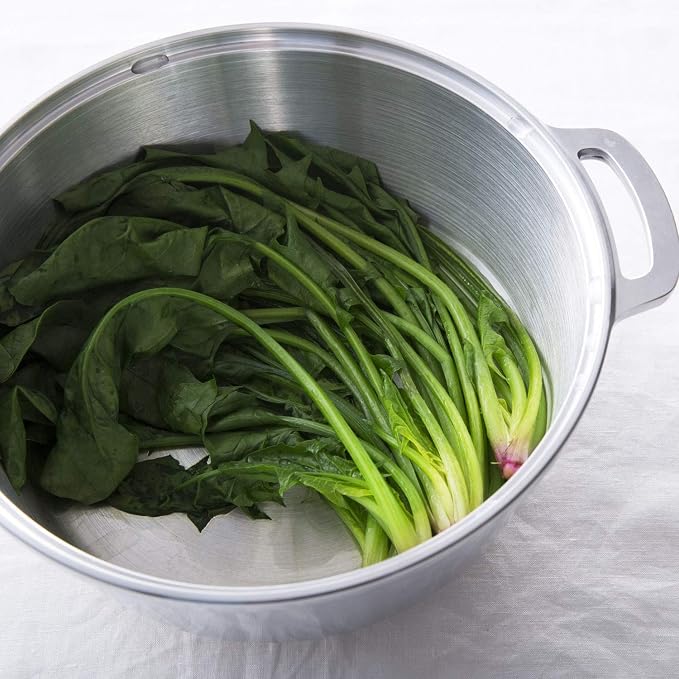 HAL Musui 600033 KING Anhydrous Pot (R) 20 Double Handed Pot, 7.9 inches (20 cm), Waterless Cooking, 8 in 1 Pot, Made in Japan