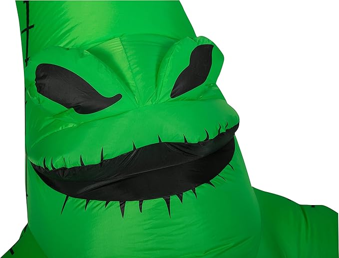 Gemmy Airblown Oogie w/Creatures Scene Disney, 7 ft Tall, Multi