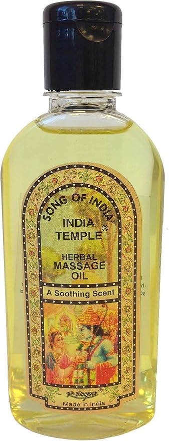 India Temple Herbal Massage Oil