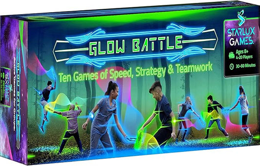 Starlux Games Glow Battle - Family Pack: A Thrilling, Glowing Sword Game | 2-8 Players, Age 8+ | Outdoor Games | Glow Games | Family Games | Outdoor Toys for Kids 8-12 Idea