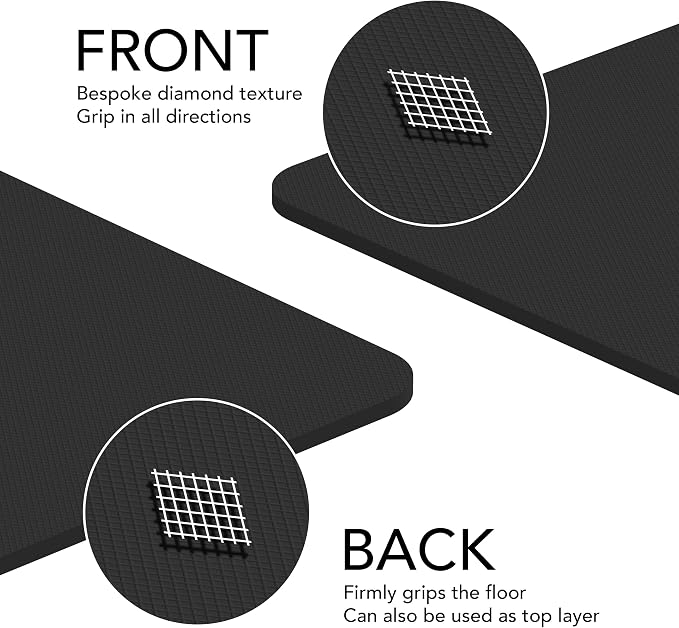 Large Exercise Mat – Extra Thick 10mm Workout Mat (72"x32") – Non-Slip TPE Yoga Mat for Women & Men – Pilates, HIIT, Fitness & Home Gym Mat – Includes Free Carry Bag