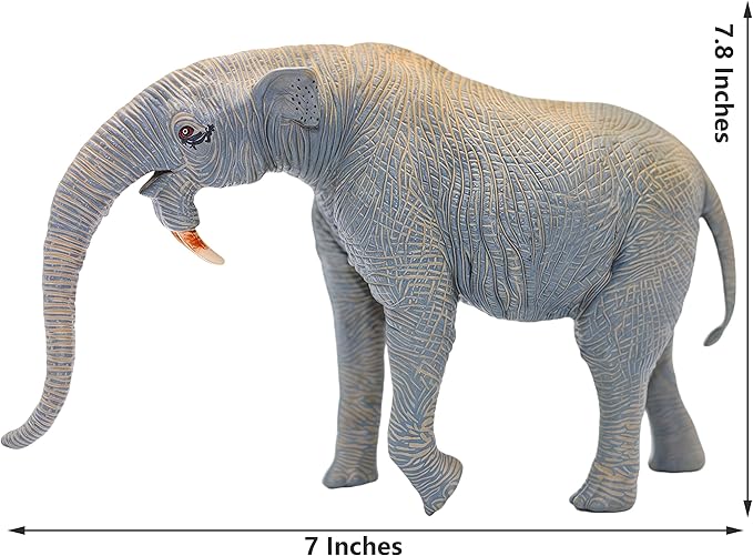 Gemini&Genius Deinotherium Animals Action Figure Toys for Kids (Elephant)