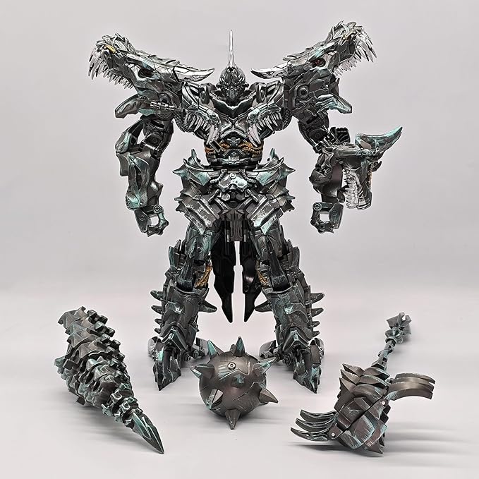 Deformation Robot Toys,Deformation Action Figure Toy 9.06 Inches Model Dinosaur Leader with Accessories for Kids Boys Gift