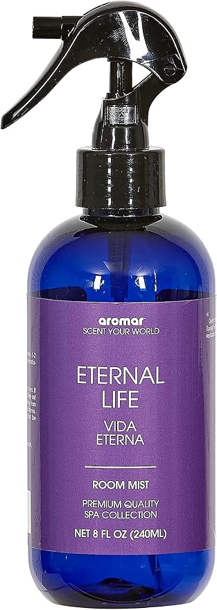 Aromar Fragrance Premium Quality SPA Collection Fresh Linens + Midnight Lover + Hawaiian Plumeria + Eternal Life (Pack of 4) (Assorted 4pk)