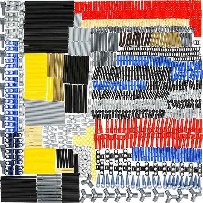 800+Pcs Technical-Parts Axl-Chain Link Connectors Bricks Sets