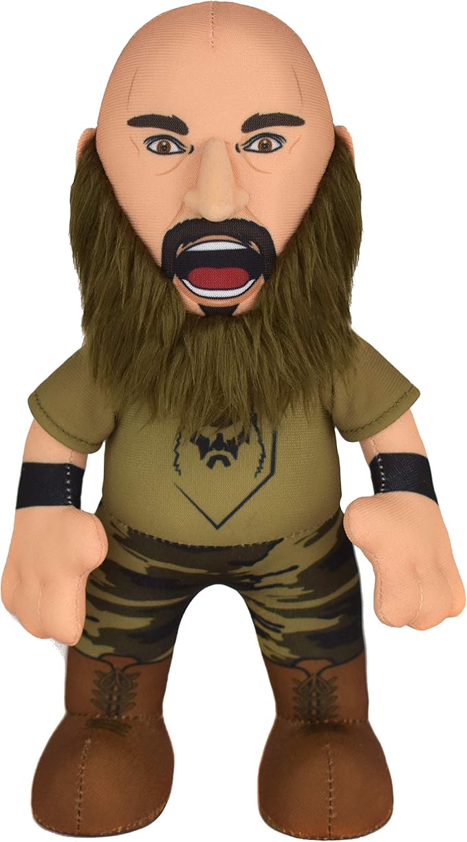 Bleacher Creatures WWE Braun Strowman 10" Plush Figure- A Wrestling Star for Play or Display