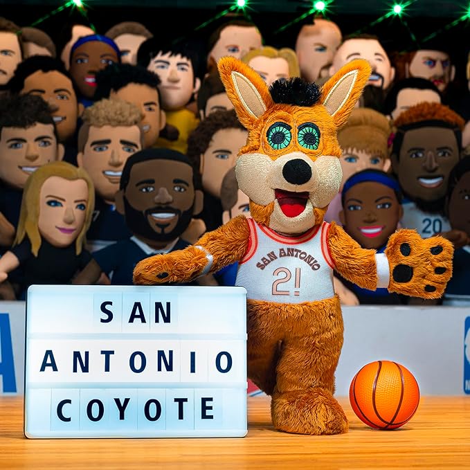Bleacher Creatures NBA Unisex NBA 10-inch Mascot Plush Doll