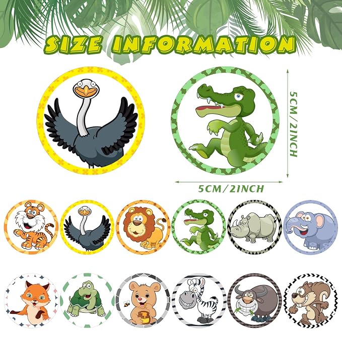 Eersida 120 Pcs Toilet Targets for Potty Training Boy Pee Tinkle Target Travel Potties Flushable Car Animal Potty Training Sticker You Pee on Toilet Aiming Target for Toddler Boy(Animal Style)