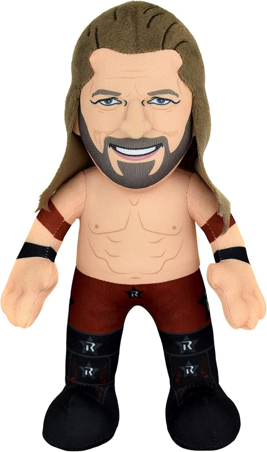 Bleacher Creatures WWE Edge 10" Plush Figure - A Wrestling Legend for Play and Display