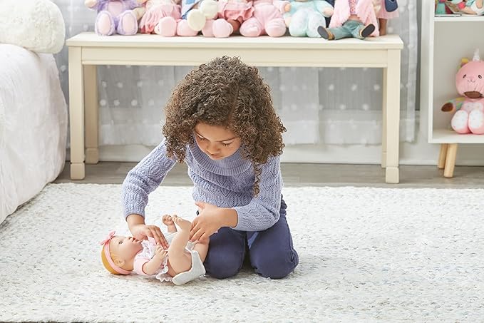 Madame Alexander 13-Inch Potty Pals Baby Doll, Light Skin Tone