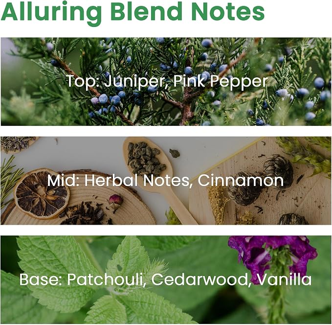 Fragrance Oil, ESSLUX Essential Oils for Home for Diffuser, Juniper Glow Fresh Crisp Scents Cologne Herbal Notes for Candle Soap Making Scents, Middle Eastern Perfume, 30ml