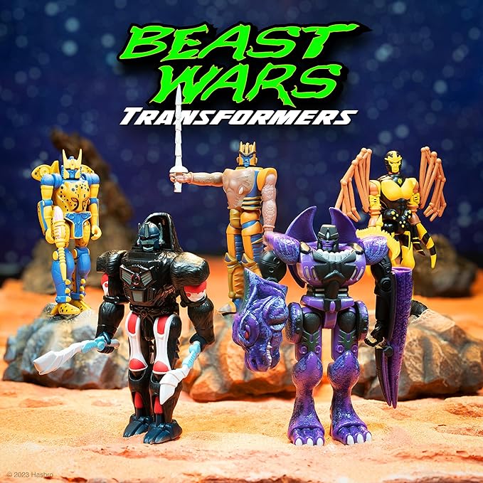 Super7 Transformers Beast Wars Megatron - 4" Transformers Action Figure Classic Cartoon Collectibles and Retro Toys