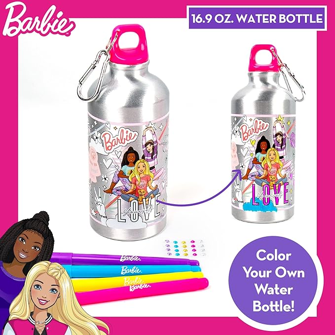 Barbie by Horizon Group USA Water Bottle, Assorted