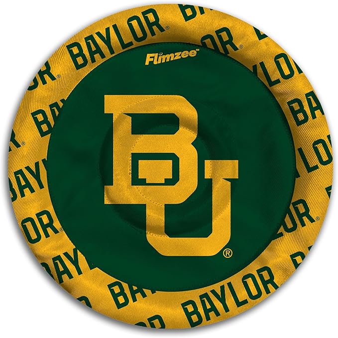 YouTheFan NCAA Baylor Bears Flimzee Bean-Bag Flying Disc