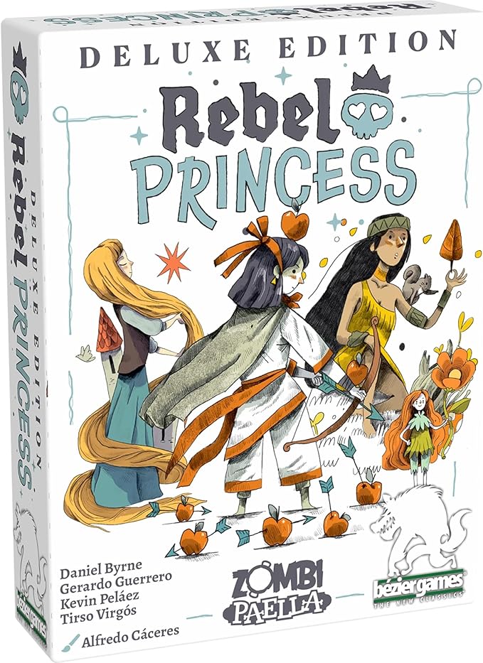 Rebel Princess Deluxe Edition, Ultimate Blend of Theme and Strategy, Fast-Paced Addictive Card Game, Perfect for Game Nights - 3+ Players, Ages 15+, 45 Minutes - from The Creators of Cat in The Box
