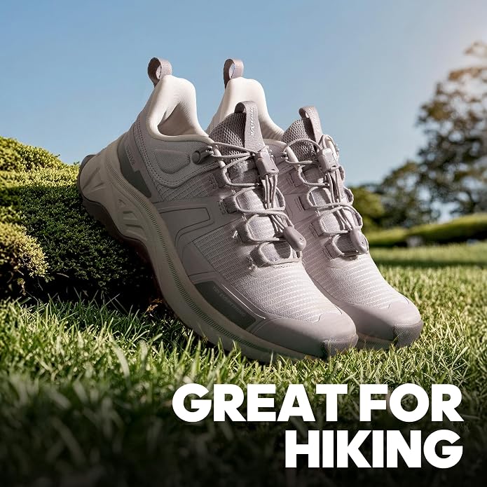 NORTIV 8 Women's Lightweight Hiking Shoes Quick Lace | Outdoor Fashion Sneakers For Hiking Walking Travel And Daily Wear With Quick Lace Design Lightweight Comfort Gladiator