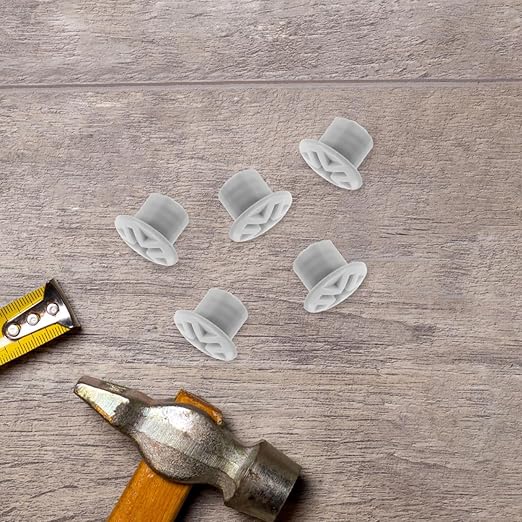 Garneck 5pcs Kids Slide Fixing Screw Caps: Plastic Screw Head Covers for Children Slide Safety Accessories Toddler Play Equipment Bolt Caps, Grey