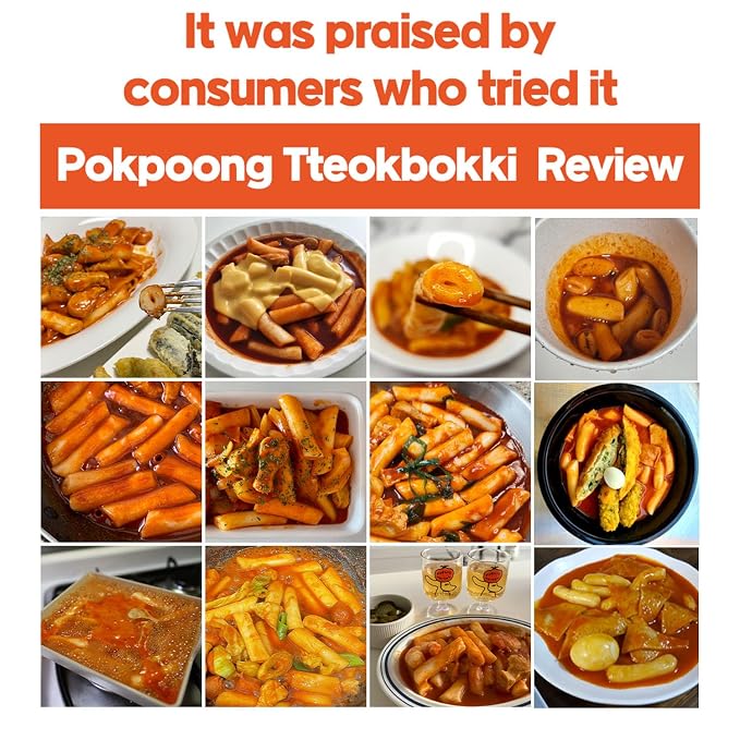 LENITH Instant Tteokbokki Cup, Traditional Korean Street Food Snack with Sweet & Spicy Gochujang Sauce, Rice Cakes_1 ea (6.2 oz / 175g)