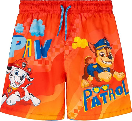 Paw Patrol Rubble Marshall Chase Skye Swim Trunks Bathing Suit Toddler to Little Kid